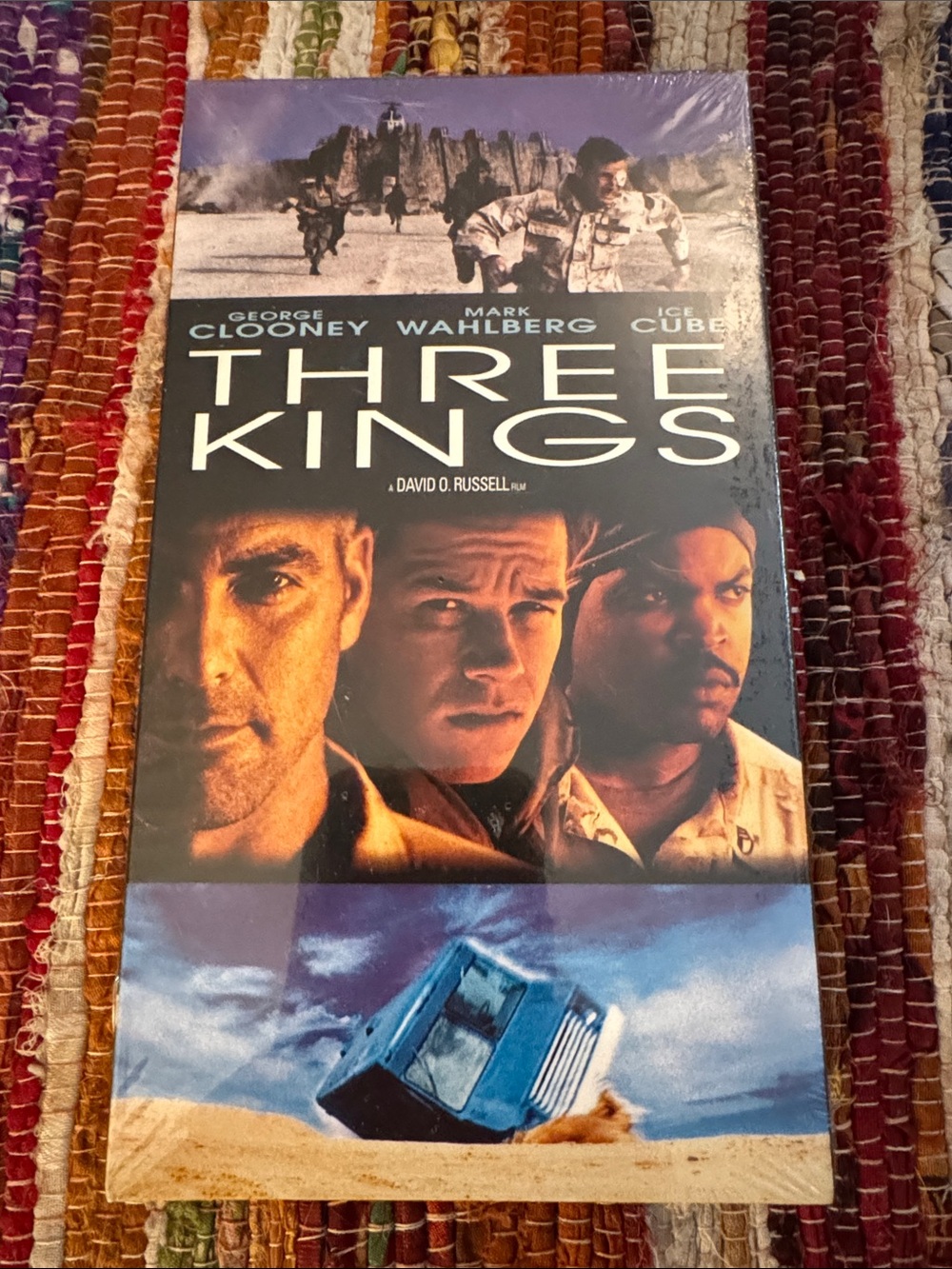 Three Kings VHS Movie – George Clooney, Mark Wahlberg, Ice Cube. Factory sealed